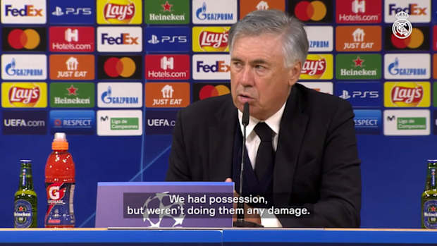 Carlo Ancelotti: 'We started well in both halves, but then dropped off a bit'